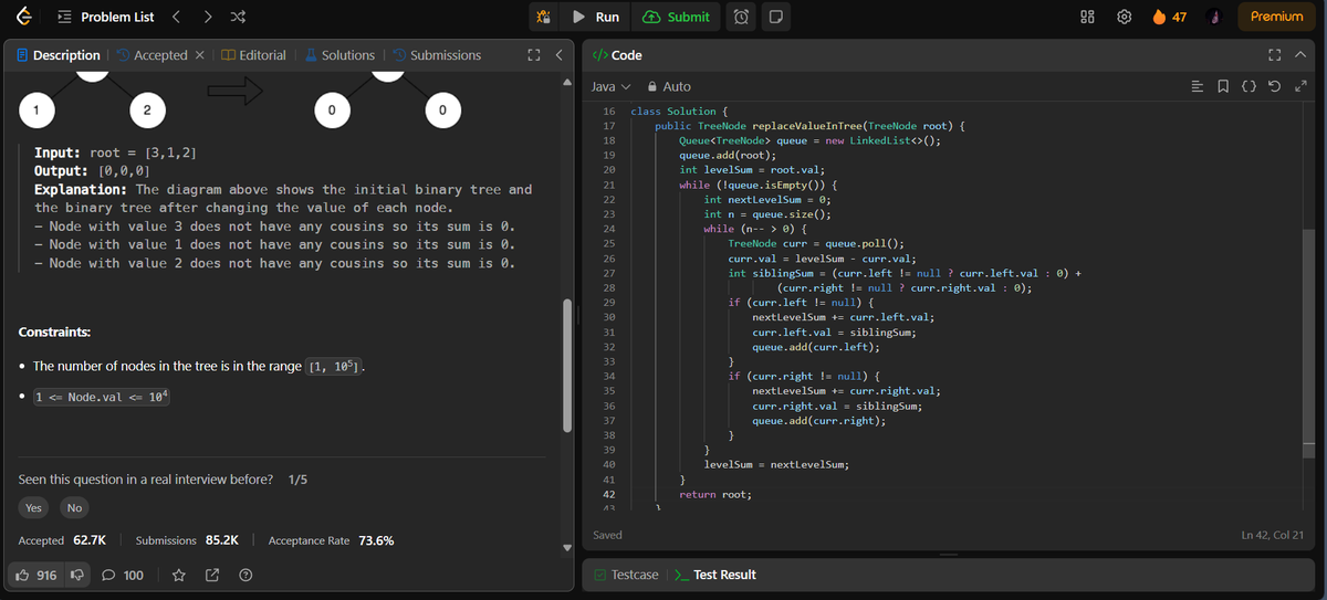 DevGupta4526's tweet photo. Day 48 of #CodeDaily &amp; #CoreSubjects 💻

✅ Solved the #LeetCode problem: Cousins in Binary Tree II
🔄 Revised Operating Systems
Keeping the momentum going! 🚀

#100DaysOfCode #LeetCodeChallenge #CoreSubjects #OS #CodingJourney https://t.co/fUww1E2lPX