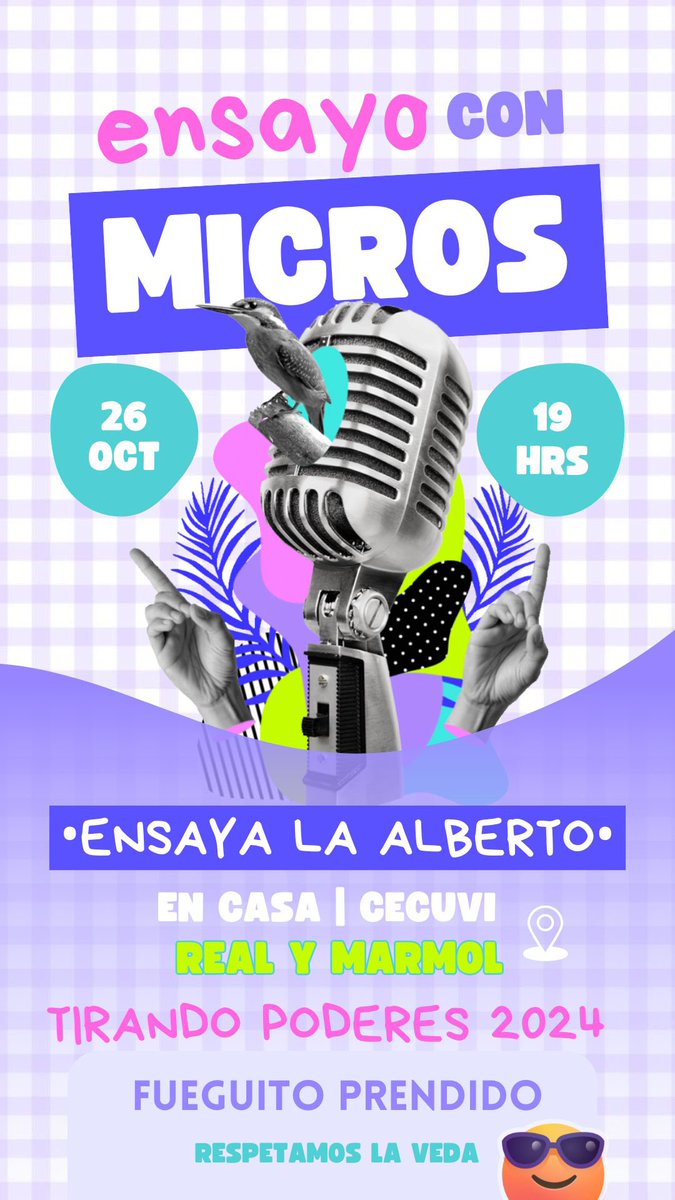 Si no tenías planes para este sábado , ahora los tenes 🙂‍↕️ Les esperamos ✨