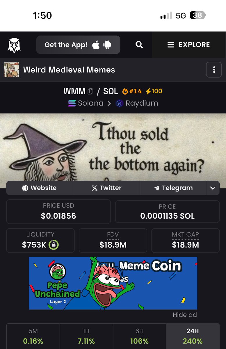 Send  $WMM to 100 mil with haste.