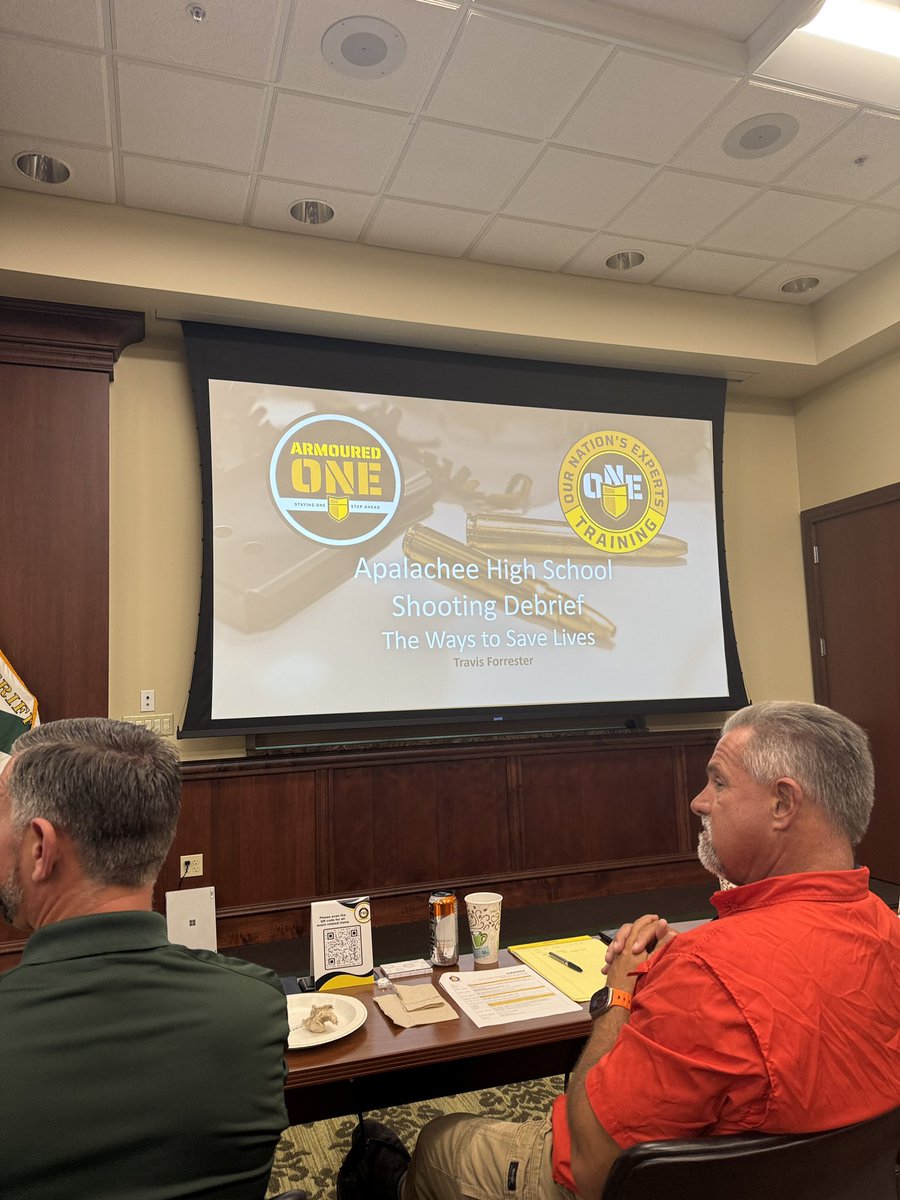 Travis Forrester provided a very enlightening debrief of the Apalachee High School shooting.