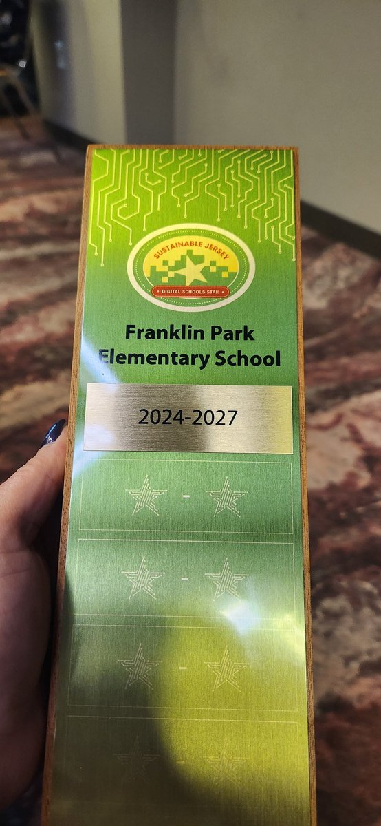 Kira Sikorski (@ksikorski_ftps) on Twitter photo Super proud and excited to accept our new Sustainable Schools certification and Digital Star Award for our 🐝🐝 @FPS_Stein_FTPS @VP_JYoung_FTPS <a href="/ASCI_FTPSchools/">Dr. Daniel Loughran</a> <a href="/SJ_Schools/">Sustainable Jersey for Schools</a> Super proud and excited to accept our new Sustainable Schools certification and Digital Star Award for our 🐝🐝 @FPS_Stein_FTPS @VP_JYoung_FTPS <a href="/ASCI_FTPSchools/">Dr. Daniel Loughran</a> <a href="/SJ_Schools/">Sustainable Jersey for Schools</a>