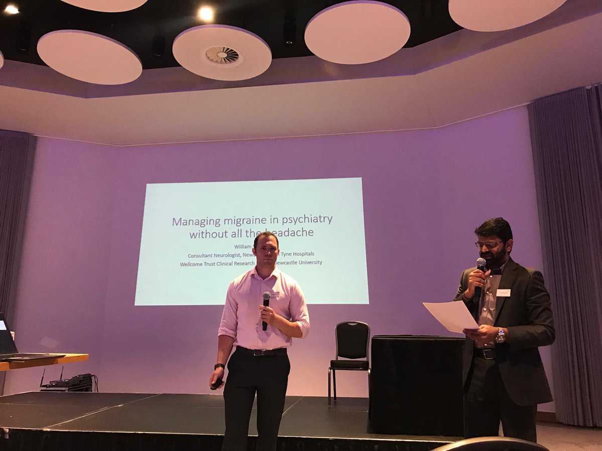 Dr Sedley's excellent talk on Migraine.....in Great North Neuropsychiatry Conference 2024.....