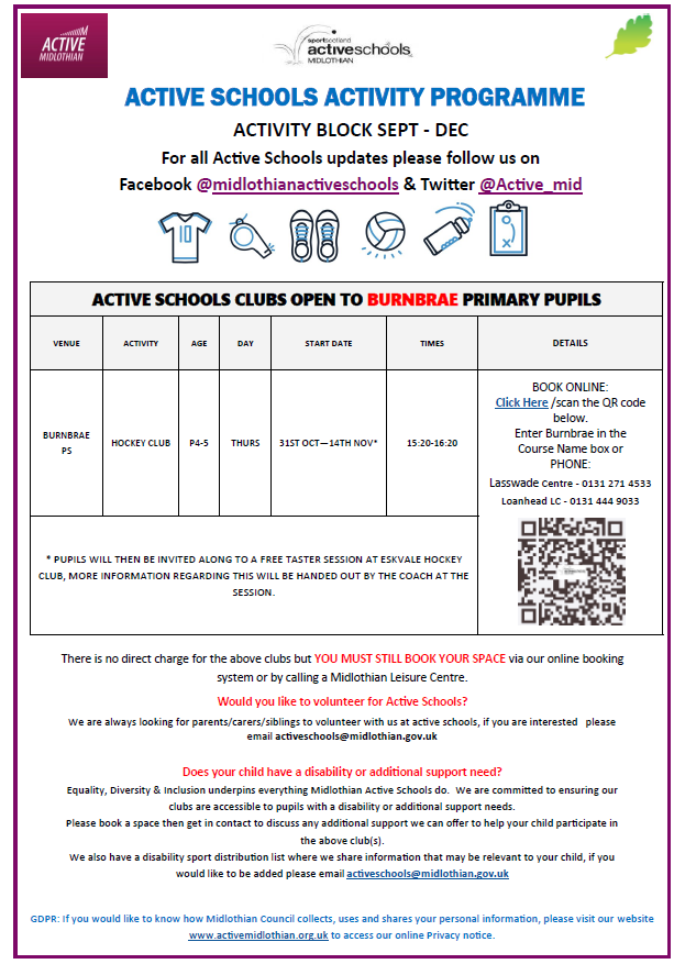 Active Schools Lasswade Area tweet media