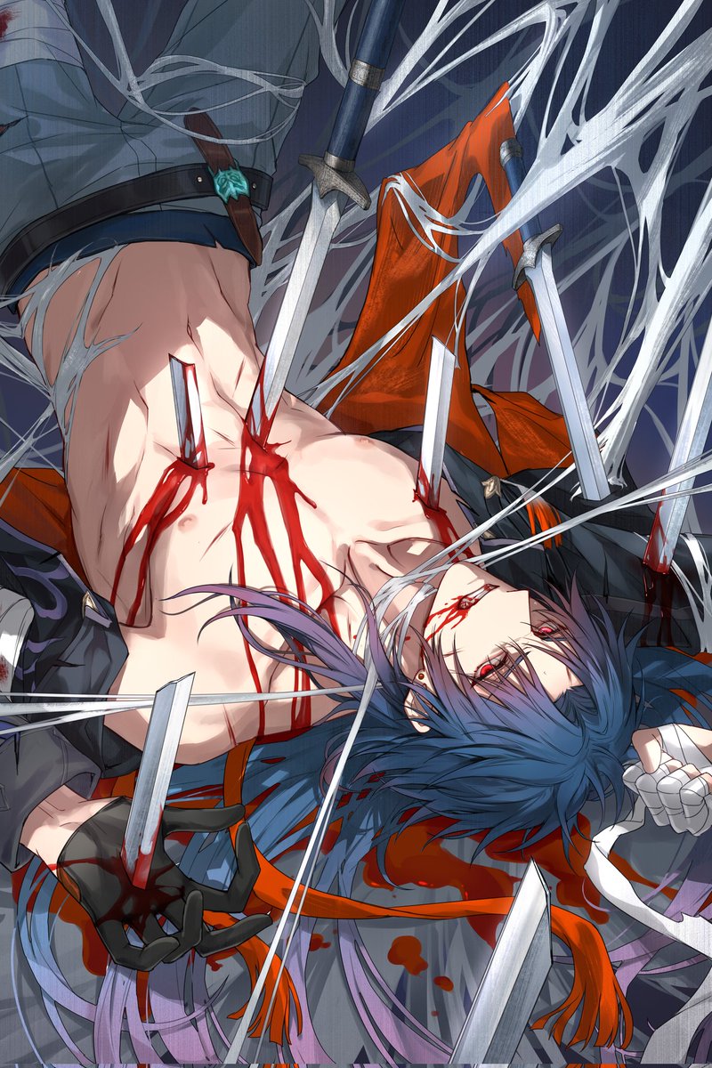 injury战损刃，画完啦!#星穹铁道 #刃 #崩坏星穹铁道