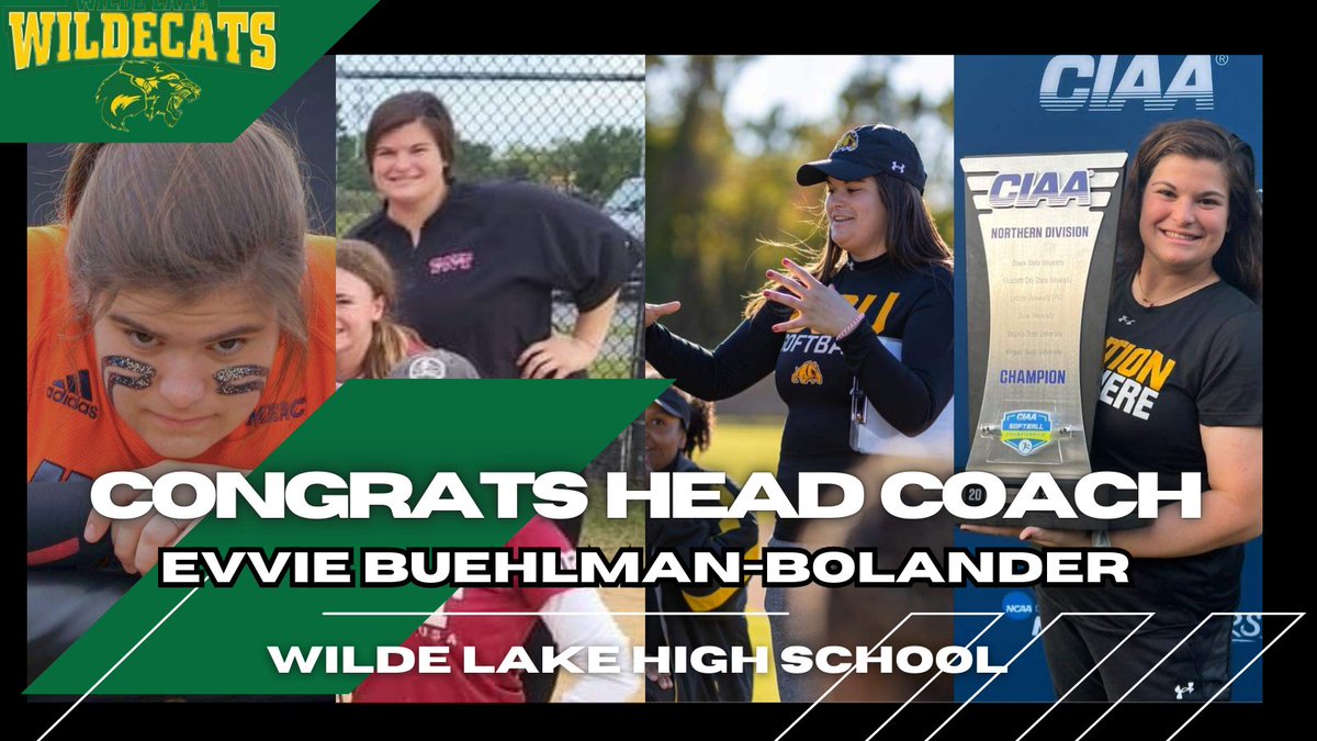 Congratulations to our own <a href="/evvieb16/">Evvie Buehlman-Bolander</a> who will be the next Head Coach at Wilde Lake High School! Way to go Evvie, we are So Proud of you!!!