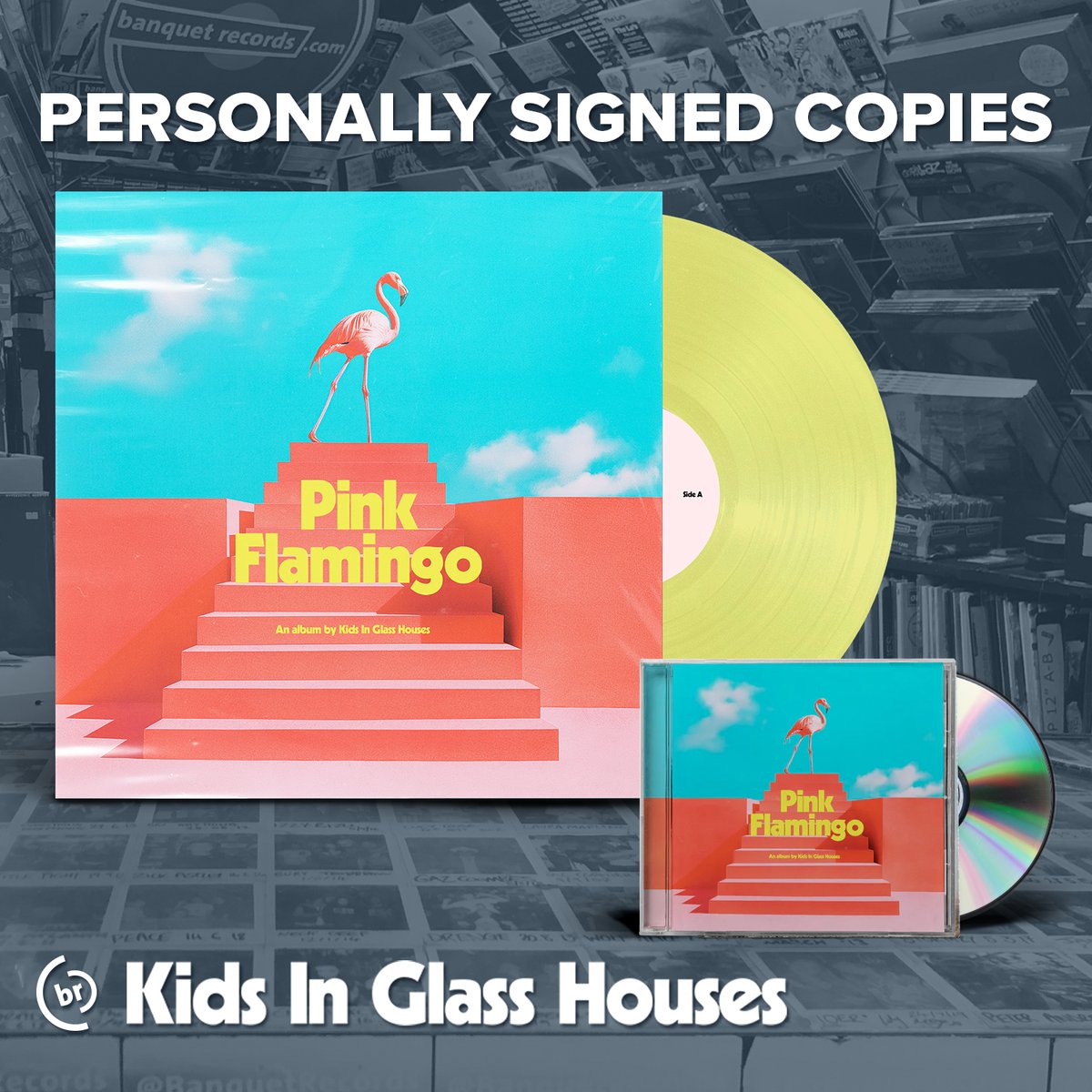 ✍️ KIDS IN GLASS HOUSES ✍️

fancy a signed copy of Pink Flamingo, along with a message to you? get to banquetrecords.com/kids-in-glass-…