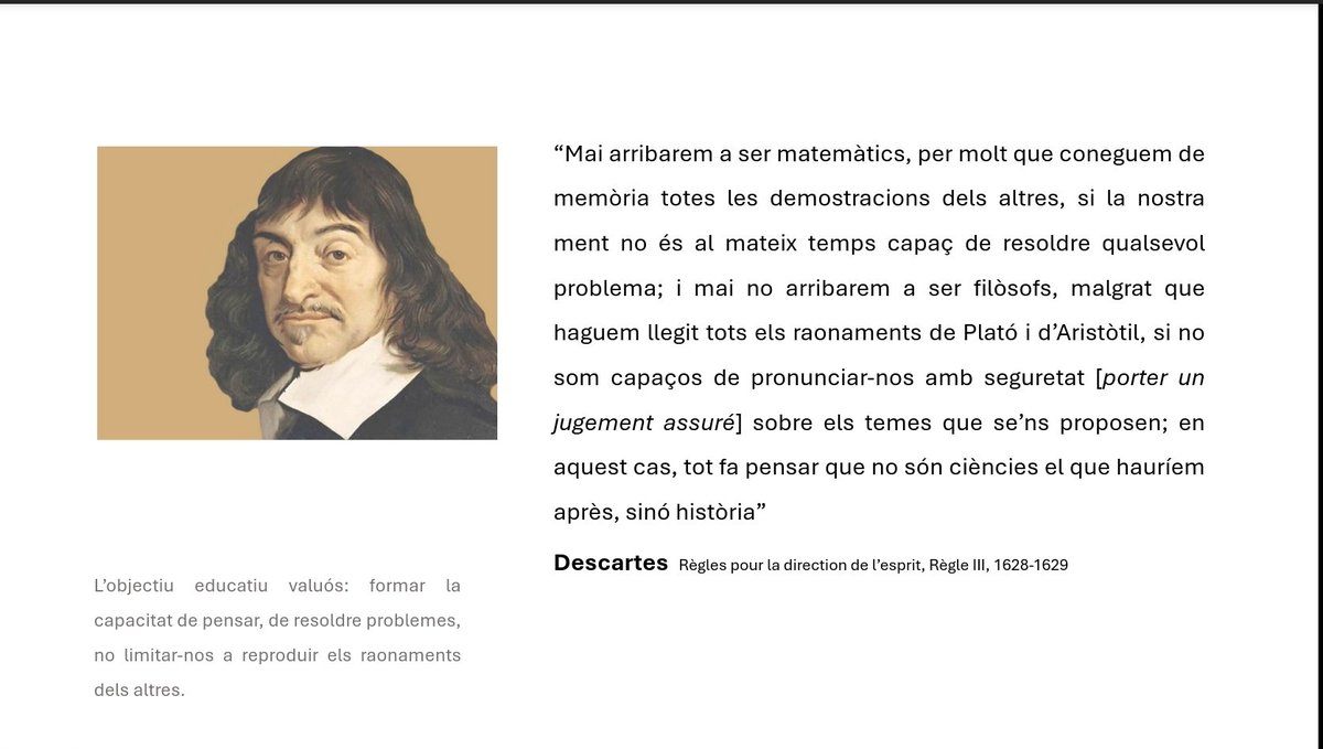 Dies intensos. Avui, un matí molt ric al <a href="/cpnlcat/">Consorci per a la Normalització Lingüística</a>, reflexionant sobre les oportunitats i els reptes d'un ensenyament competencial de la filosofia. 
Ha estat molt interessant veure com des de diferents àmbits (Marilisa Birello, Olga Esteve) arribem a idees educatives comunes!