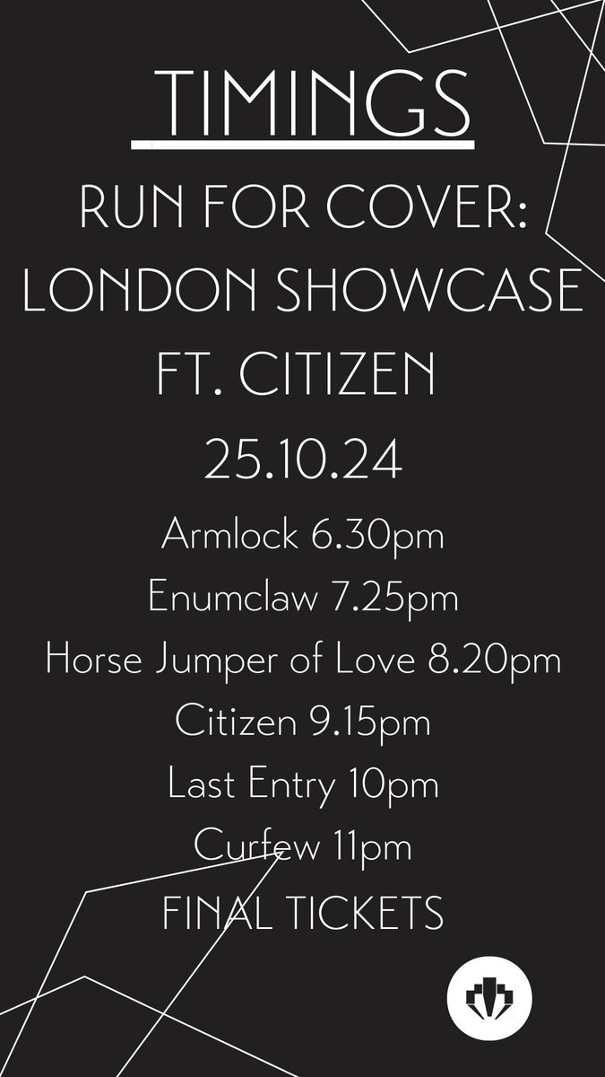 TroxyLondon's tweet photo. NEXT UP: Presented by @OutbreakFest @rfcrecords command our stage for their London showcase with @CitizenMi @horsejol @armlock444 & Enumclaw 🔥
Final Tickets https://t.co/LJdphOcfVE
#RFCR #CITIZEN #Armlock #Horsejol #Enumclaw #alternativemusicshowcase #altmusic #timeoutlondon https://t.co/UMxmY8WkVt