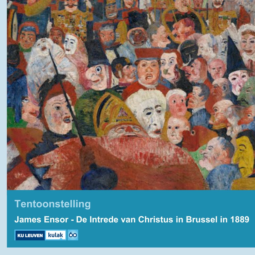 🎨Van 8 november tot begin februari 2025 wordt onze Spina omgetoverd tot een bruisende #tentoonstelling rond De intrede van Christus in Brussel in 1889 van #JamesEnsor. Uitvergrotingen van het werk laten de meest opvallende details zien. 👇

tinyurl.com/dabdjadu

#60jaarkulak