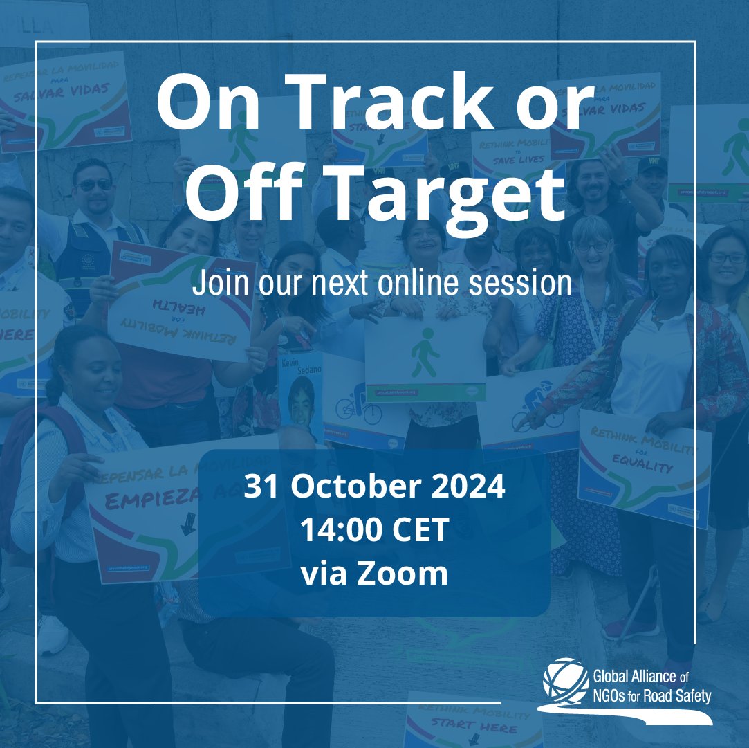 Making streets safe for pedestrians can:
✅save lives
✅reduce carbon emissions
✅people healthier
✅reduce inequalities
Join our event on 31 Oct marking the anniversary of the Global Plan for #RoadSafety to hear practical inspiration to #MakeitSafe👇
i.mtr.cool/ynhfubrdaa