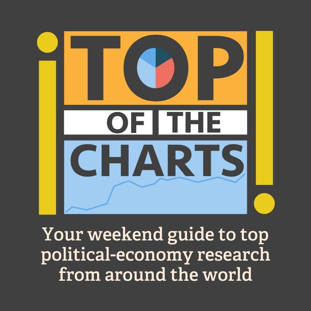 Are you signed up to our weekly bulletin of top political-economy research from around the world?

Every Friday lunchtime we let you know what's Top of the Charts. 

Subscribe here to make sure you never miss out ⤵️ buff.ly/3YkrLX4