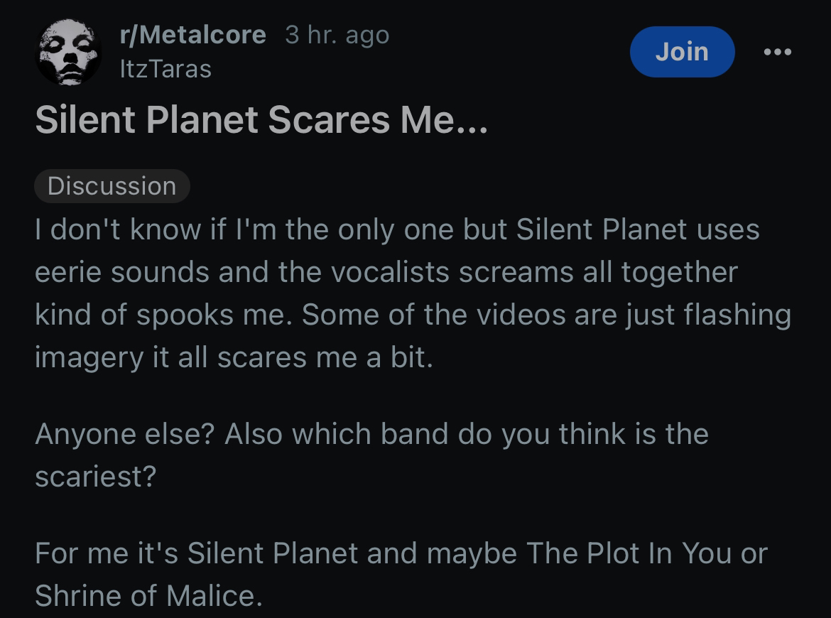 twinky metalcore struggles 🦐 tweet media