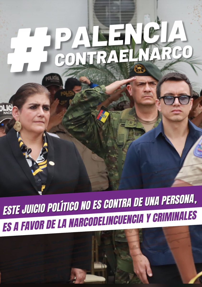 DPalaciosEc's tweet photo. #PalenciaContraElNarco https://t.co/h4sh2LSEB4