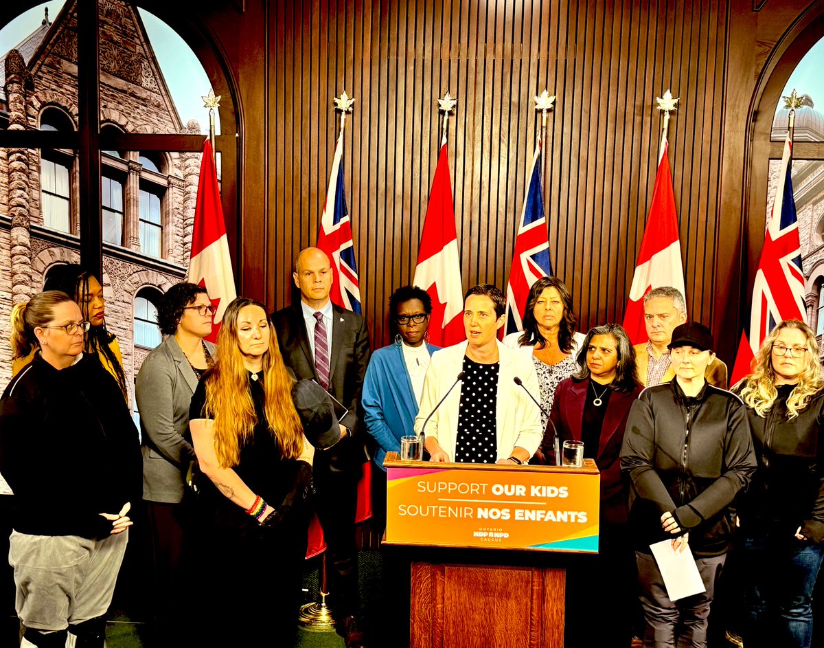 “We are 2 months into the school year &amp; the (Ford) gov’t has done absolutely nothing to address violence in schools. 

Education workers shouldn’t have to wear military grade equipment to work.” - MPP <a href="/ChandraPasma/">Chandra Pasma</a> calls on Ford gov’t to adopt an emergency plan to end school