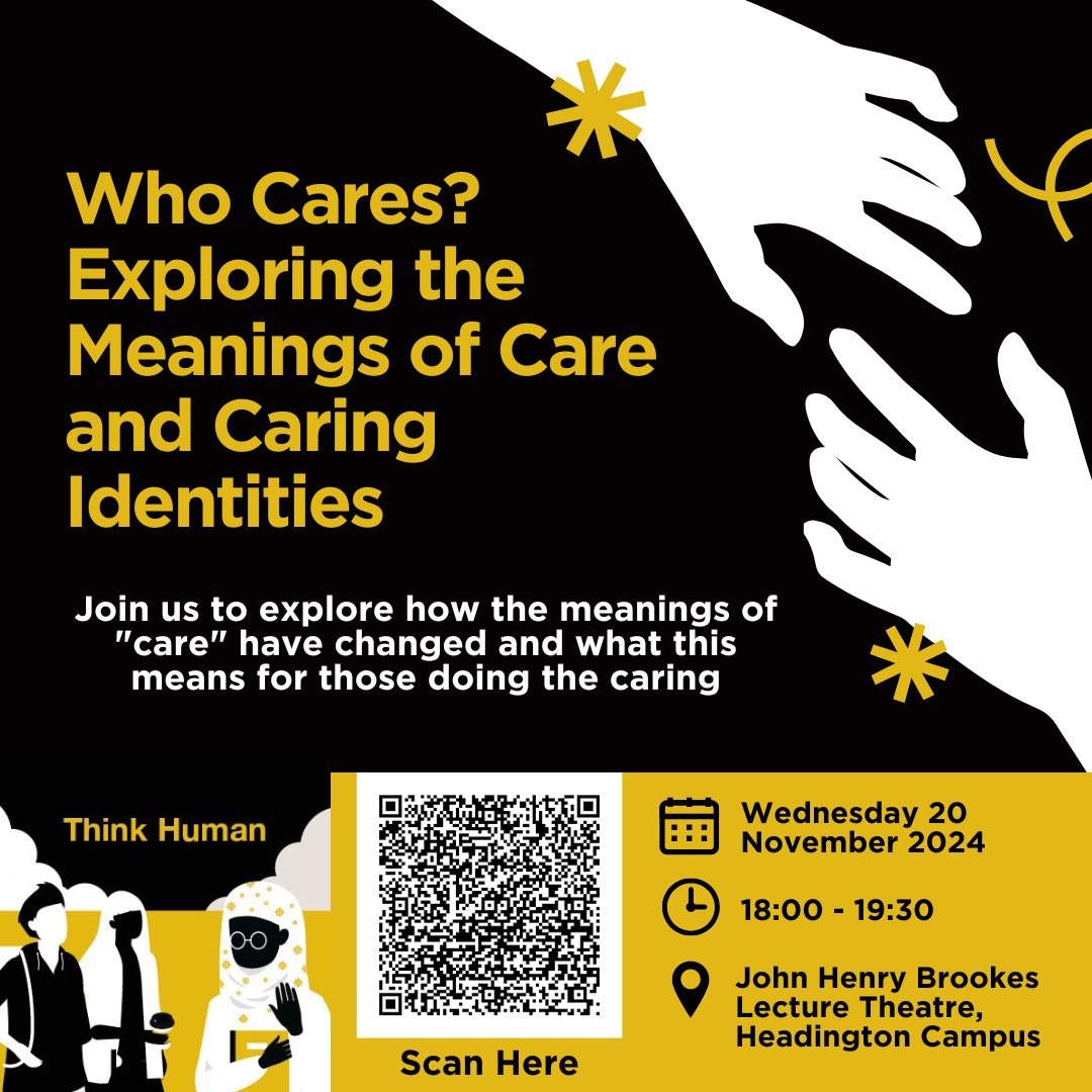 Join us for an engaging conversation exploring the concept of care from historical, literary and philosophical perspectives
Curious to learn more? 🧠
🎟️Click the link to save your space!👉 eventbrite.co.uk/e/953171931907