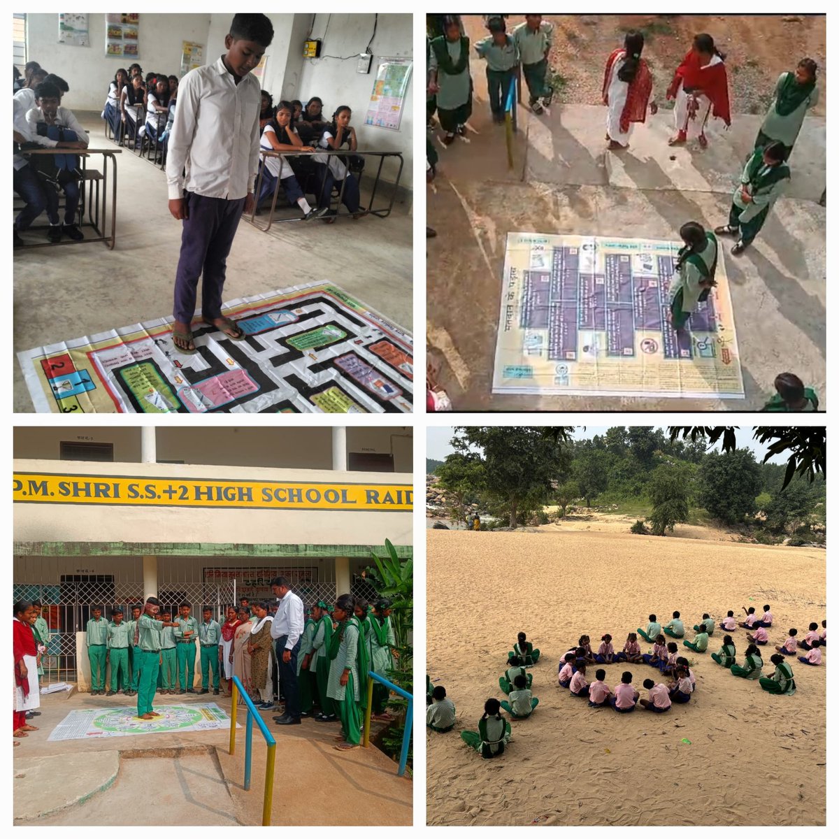 खेल खेल में विद्यार्थियों/ #YOUNG_VOTERS को #SVEEP गतिवधि के तहत किया जा रहा है मतदान के प्रति जागरूक...
#VoteKaregaGumla #VidhanSabhaElection2024 #SVEEP <a href="/ceojharkhand/">Chief Electoral Officer, Jharkhand</a> <a href="/ECISVEEP/">Election Commission of India</a> <a href="/SpokespersonECI/">Spokesperson ECI</a>  <a href="/DCGumla/">DC Gumla</a>