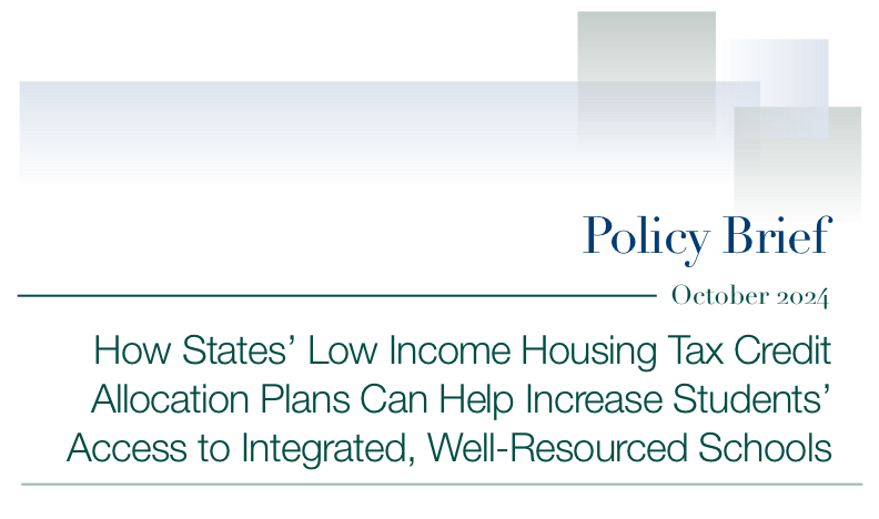PRRAC_DC's tweet photo. Housing and schools are deeply connected. Our new guide explains how state Qualified Allocation Plans can promote school integration &amp; increase access to high-quality education. #EdEquity #LIHTC

Learn how education advocates can make an impact:

https://t.co/ZFuahSz3F3 https://t.co/grY45Z6R4U