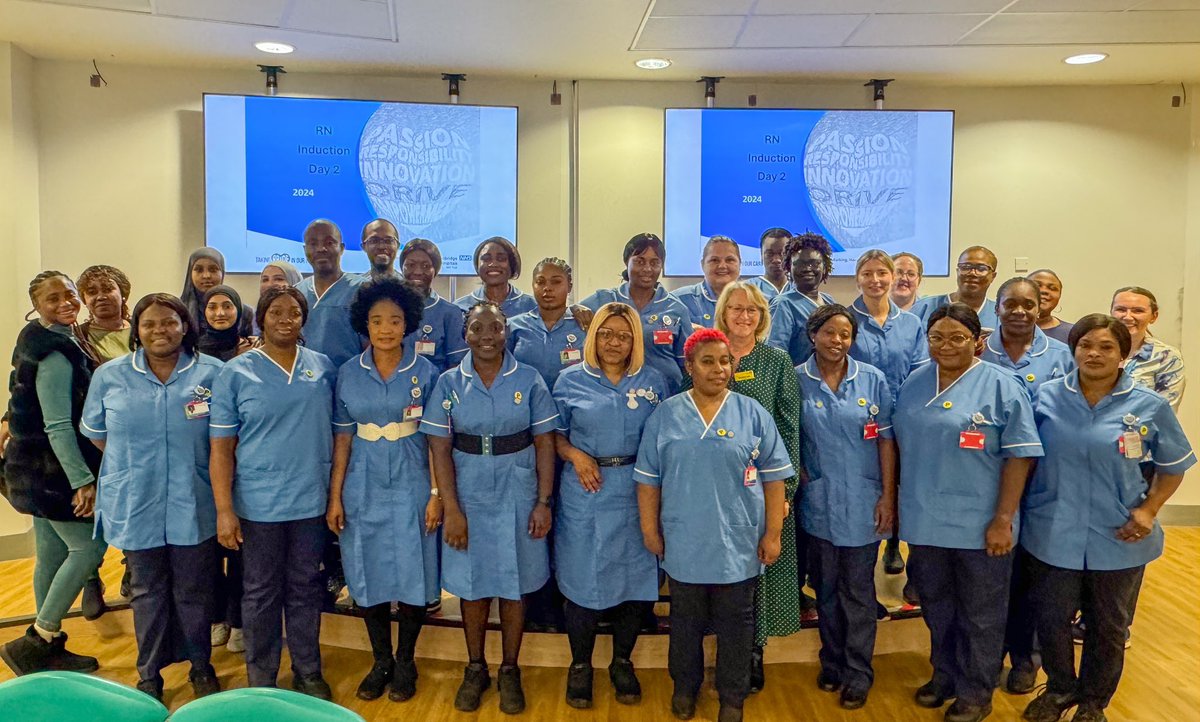 Today, we proudly welcome our newly qualified nurses to the BHRUT family! 💙 Your dedication and passion will shape the future of healthcare, and we’re excited to have you on this journey with us.