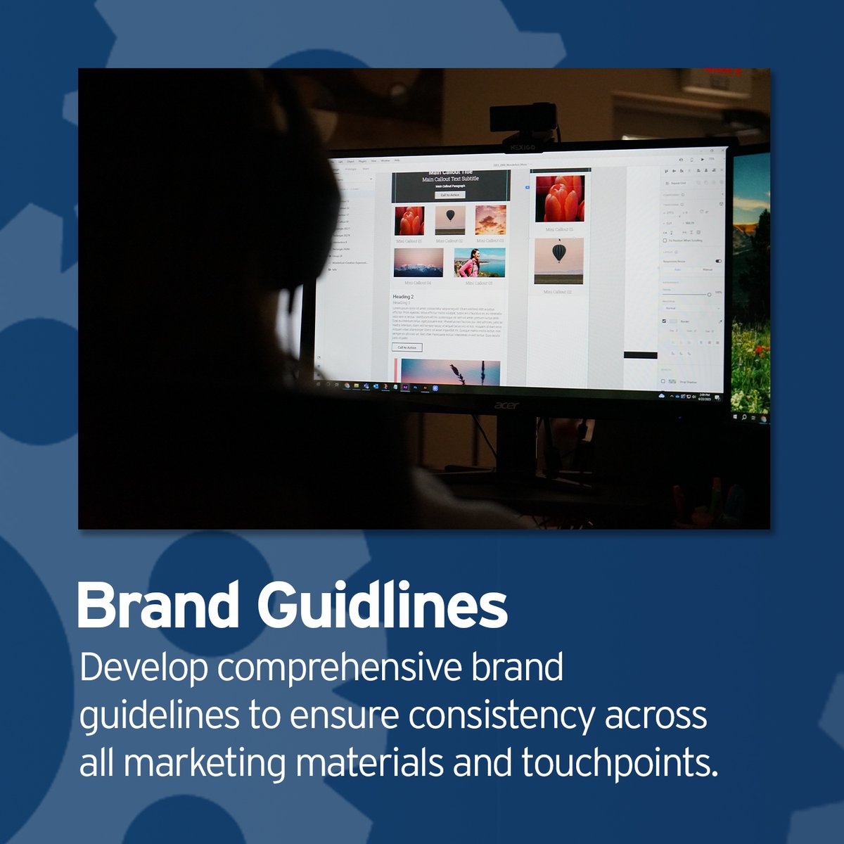 Legend__Digital's tweet image. Strong brand guidelines keep everything in sync.

Want to use design to tell your brand’s story in a compelling way? ⬇️
legendwebworks.com/contact-us/

#BrandIdentity #StorytellingThroughDesign #LegendWebWorks