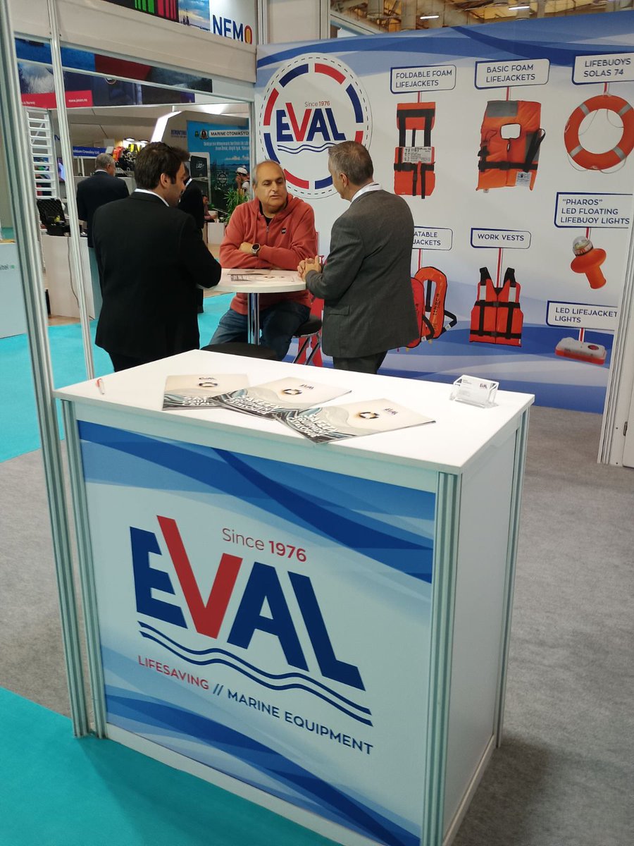 It's day 1 of Europort Istanbul 2024! 

Many HEMEXPO members are exhibiting and look forward to welcoming you to their stands... Visit <a href="/prismagr/">Prisma Electronics</a>, D. KORONAKIS, <a href="/eval_sa/">EVAL SA</a> , <a href="/ERMABWTS/">ERMA FIRST</a>, SeaBright, <a href="/Lalizassa/">LALIZAS</a> and <a href="/naftikachronika/">Gratia Publishing</a>!

#Europort #EuroportIstanbul #GreekMaritimeExcellence