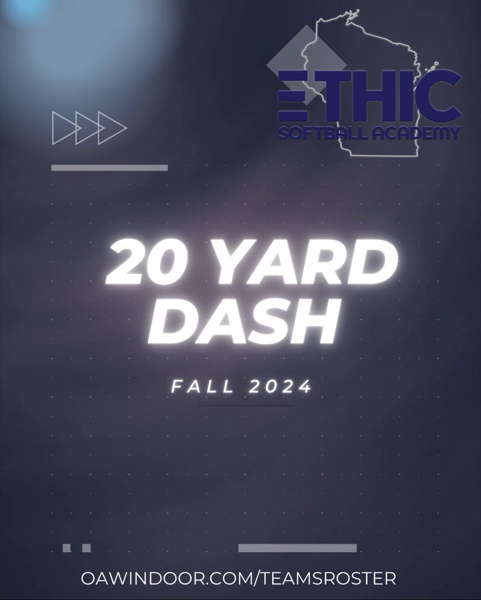 ESA_Harrold's tweet photo. Speedsters! We had 2 players make the top 5️⃣ for 16U during Fall 2024! 🏃‍♀️💨

@ryleighboughner @ashlee_barry17 https://t.co/VKCQML59fW