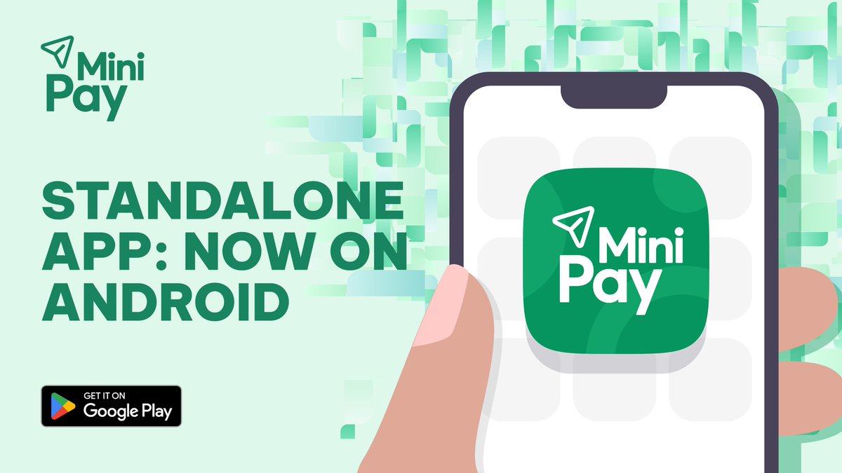 1/📱 You asked, we listened! Your favourite stablecoin wallet is now available as a standalone app on Android.

Same great features, now outside of the browser, and available for download in 60+ countries.

Send, save, swap, and spend those stables on the go!

Download here to