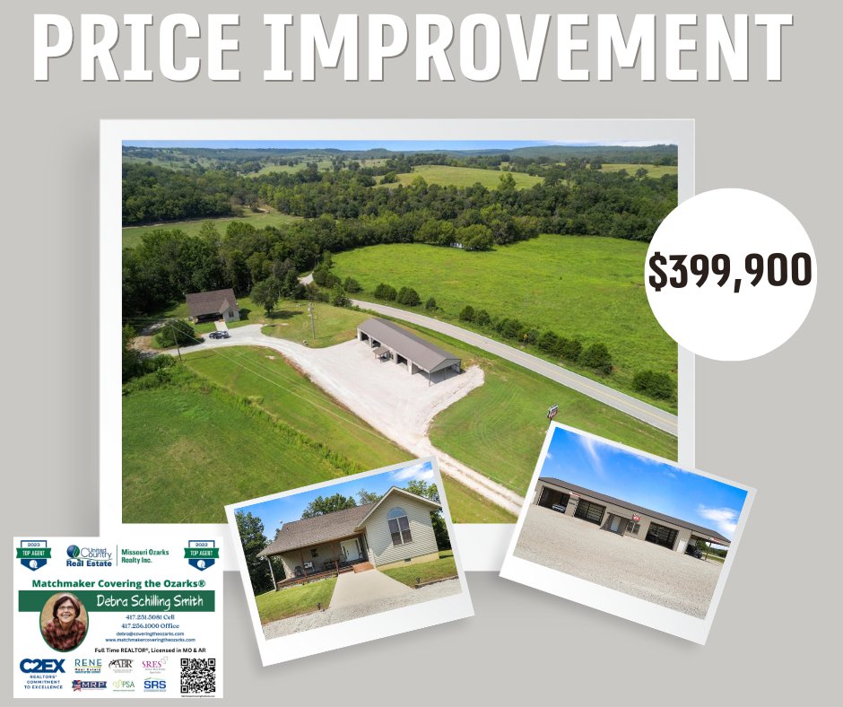 djschilling985's tweet photo. REDUCED to $399,900

Video: https://t.co/GJ6BbhSghf
Details:
https://t.co/EGPEaZrliH
#homesforsale #RealEstate #hobbyfarm https://t.co/vbODtas4tC
