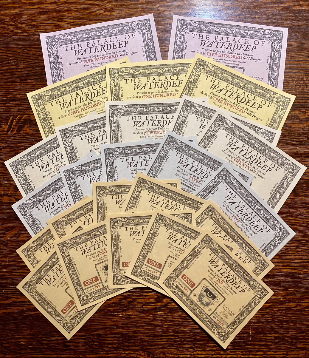 ericremyjordan's tweet photo. Over $300 raised for @ExtraLife4Kids benefiting @BCChildrensHosp so far. Thanks so much for the support! 🎉🎉🎉

If you’d like a set of my #dnd props, donate $20 and I’ll pop one in the mail to you. I’ll even cover the postage. Link and more pics are in the thread. https://t.co/2aJtPGxHjr