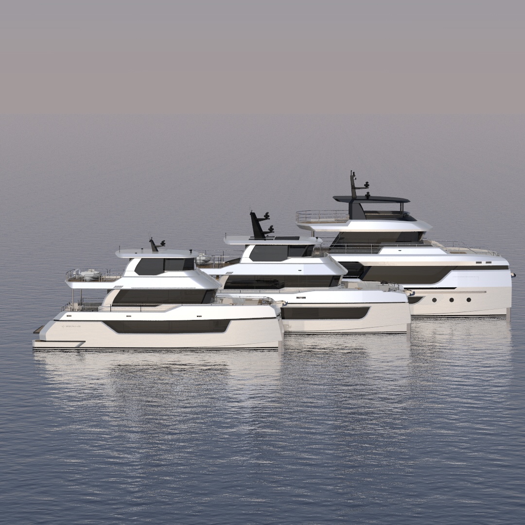 BeringYachts's tweet photo. Our expedition catamarans combine performance, range, and comfort.
➡️ BC60: Compact and efficient.
➡️ BC70: Spacious and versatile.
➡️ BC80: Ultimate range and luxury.
Which one’s your favorite? Comment below!
#BeringYachts #BeringCatamaran #ExploreFurther #YachtLife https://t.co/BezTSQyrqJ