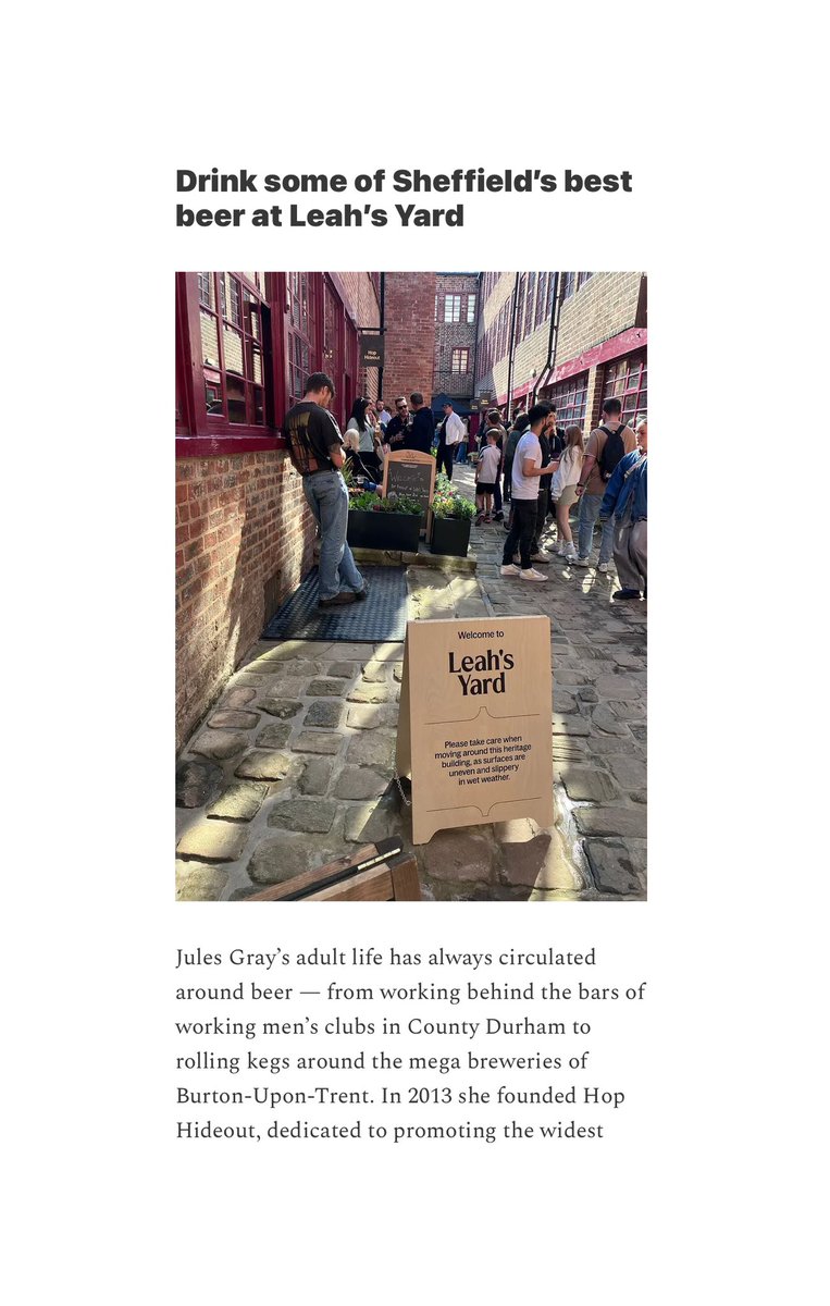 Hop Hideout ® (@hophideout) on Twitter photo 🗞️ The <a href="/sheffieldtrib/">The Tribune</a> team are our neighbours & we had a nice little write-up, thanks to <a href="/LeahsYard/">Leah's Yard</a> sponsorship 🗞️ The <a href="/sheffieldtrib/">The Tribune</a> team are our neighbours & we had a nice little write-up, thanks to <a href="/LeahsYard/">Leah's Yard</a> sponsorship