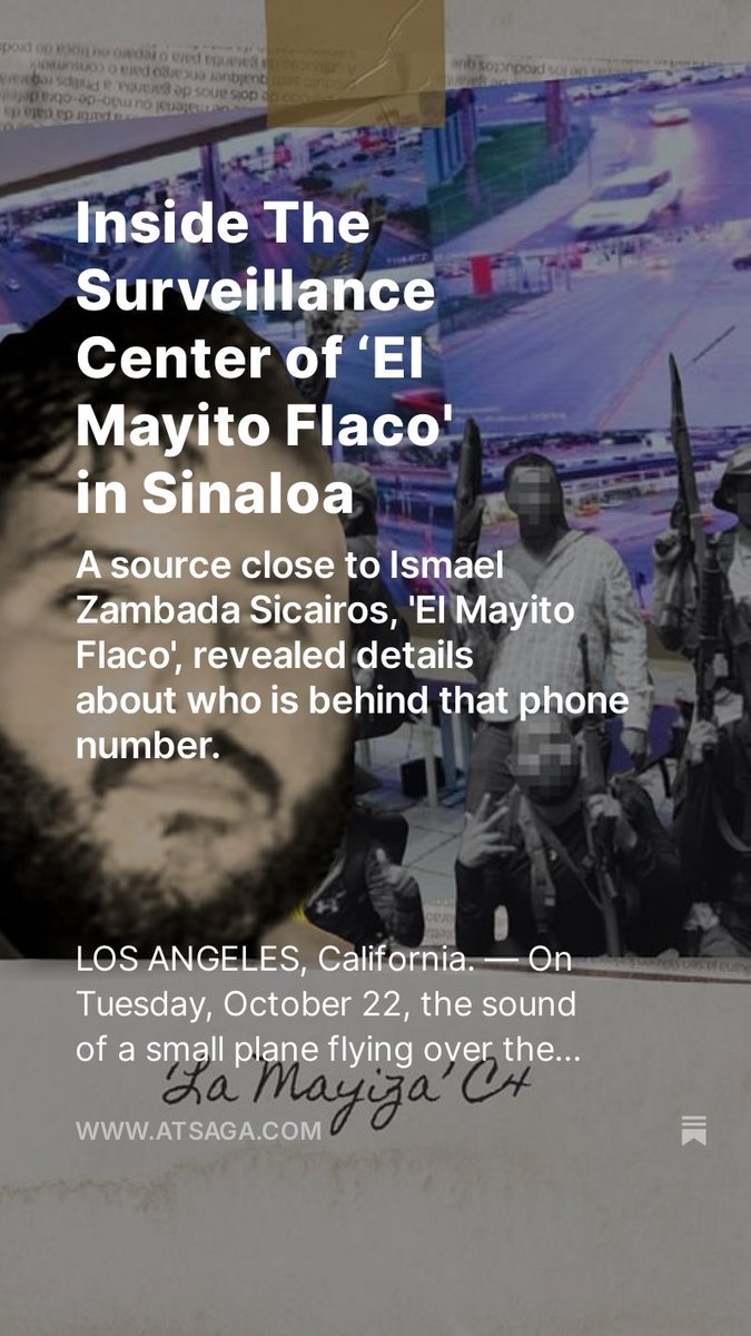 Yesterday hundreds of flyers were thrown down on Culiacán’s residents from an airplane. I went to find out what’s behind them:

atsaga.com/p/inside-the-s…