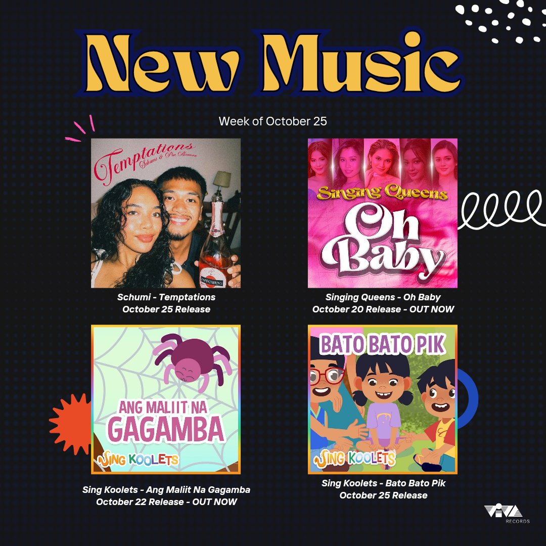 viva_records's tweet image. What's New, Viva Records?

Keep an eye out for the upcoming OPM releases this week on New Music Friday every...Friday!

#vivarecords #ocrecords #bandanglapis #adie #allmost #shannedandan #pixie #carlo #schumi #singingqueens #singkoolets