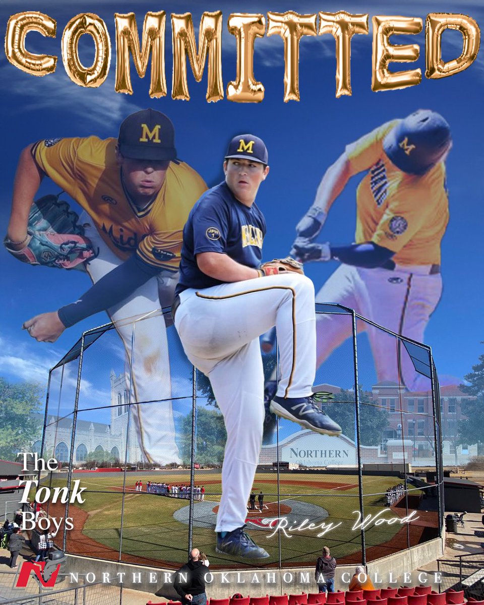 Midland Baseball (@midlandbasebal) on Twitter photo Congrats to LHP/first baseman, <a href="/rileywood_0521/">riley wood</a> on his commitment to Northern Oklahoma in Tonkawa. Enjoy your moment, you’ve earned it!
#RollSkins #OneFamily〽️ Congrats to LHP/first baseman, <a href="/rileywood_0521/">riley wood</a> on his commitment to Northern Oklahoma in Tonkawa. Enjoy your moment, you’ve earned it!
#RollSkins #OneFamily〽️