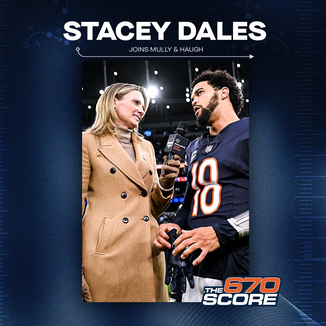 thescorechicago's tweet image. 9 am talking #Bears #NFCNorth #NFL with @StaceyDales who joins @mullyhaugh 

💻 670theScore.com/listen