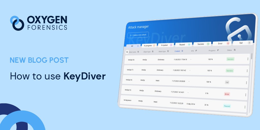 Oxygen Forensics tweet media