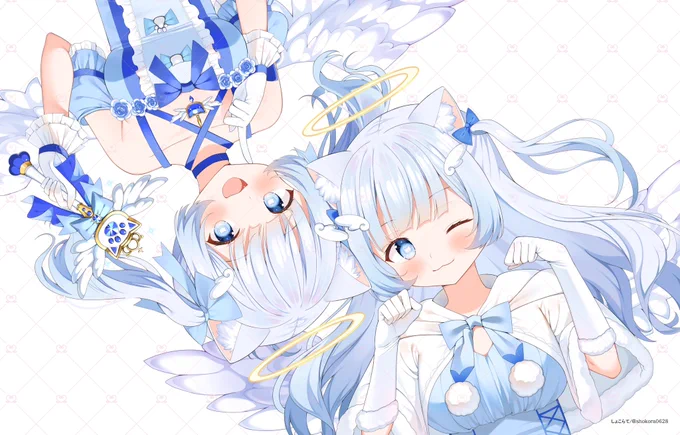 【お知らせ】 猫音みみちゃん( )のハフアニイラストお仕立てさせていただきました みみちゃんおめでとう