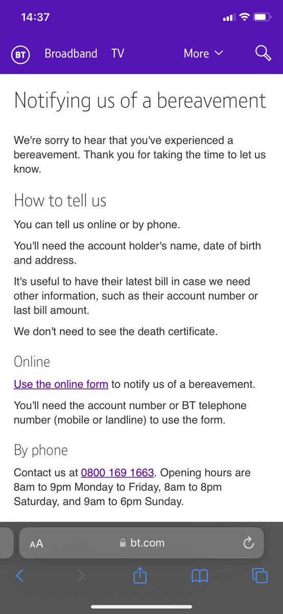 ProperGirly's tweet photo. Today, @bt_uk have sent mum a letter demanding payment for her broadband, (dd is cancelled). She can pay in a variety of ways, but she must pay. This arrived at my address, yet they don’t find that odd 🤔 The help pages are pointless. The ‘contact us’ form is blank. https://t.co/y9aXccI6K7