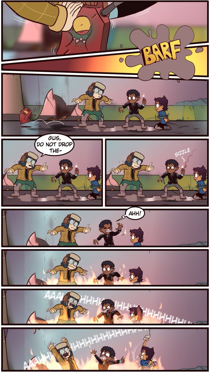MoringmarkMark's tweet photo. Luzifer AU: Mr. Arson #TheOwlHouse #toh https://t.co/2aURCxu7aj