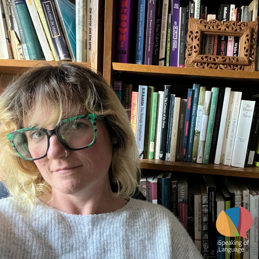 CornellLRC's tweet image. Happy Wednesday! Time for #SpeakingOfLanguage.

Dr. Kasia Bartoszynska joins us for a wide-ranging chat about her comparative literature studies, antiracism work, translations, and more.   

Listen in &amp;amp; like us!

lrc.cornell.edu/podcast 

#şey