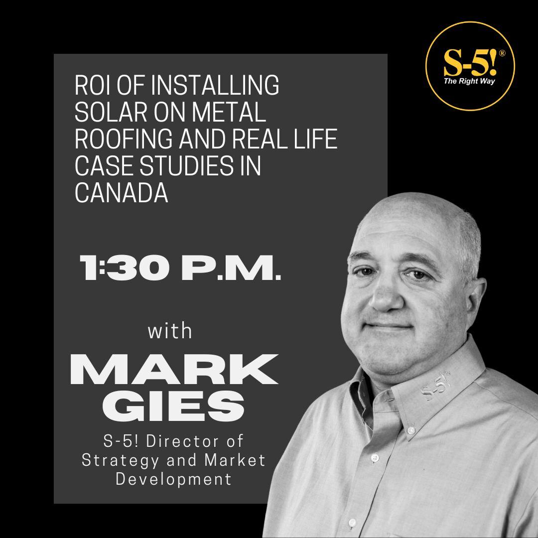S5_Attachments's tweet image. We're speaking at #ElectricityTransformationCanada ✨

Join our solar and metal roof experts at the Technical Training and Innovation Booth #1221 on Wednesday Oct. 23 to learn about the benefits of installing #solar on #metalroofs.

hubs.ly/Q02TJLnb0