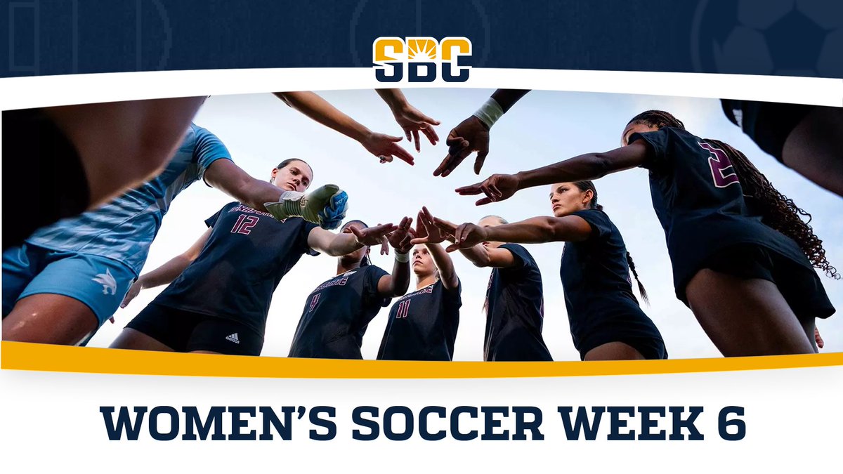 Sun Belt (@sunbelt) on Twitter photo ๐๐๐๐ง ๐ข๐ก ๐๐๐๐.
A pivotal match atop the West Division standings between <a href="/TXStateSoccer/">Texas State Soccer</a> and <a href="/SouthAlabamaSOC/">South Alabama Soccer โฝ๏ธ</a> takes center stage in #SunBeltWSOC midweek action. โ๏ธโฝ๏ธ
โช๏ธWest Division Duel
โช๏ธBattlefield Georgia
โช๏ธBrace Yourself
โช๏ธLackey's Lead
๐ฐ ยป sunbelt.me/40cnGXB ๐๐๐๐ง ๐ข๐ก ๐๐๐๐.
A pivotal match atop the West Division standings between <a href="/TXStateSoccer/">Texas State Soccer</a> and <a href="/SouthAlabamaSOC/">South Alabama Soccer โฝ๏ธ</a> takes center stage in #SunBeltWSOC midweek action. โ๏ธโฝ๏ธ
โช๏ธWest Division Duel
โช๏ธBattlefield Georgia
โช๏ธBrace Yourself
โช๏ธLackey's Lead
๐ฐ ยป sunbelt.me/40cnGXB