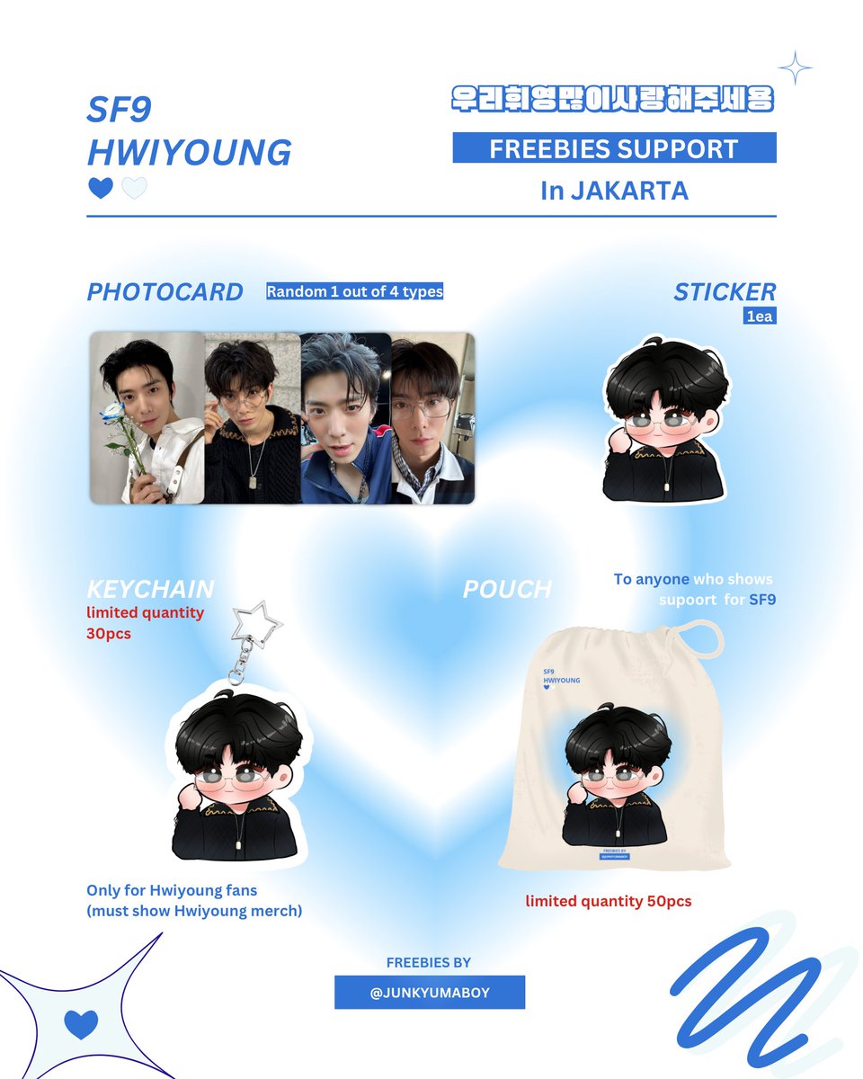 junkyumaboy's tweet photo. FREEBIES K-EXPO INDONESIA : SF9 IN JAKARTA ♡♡

🗓 : 16 November 2024
📍: JCC HAL B
⏰ : TBA

☆ Limited only, show this post to claim
☆ Like &amp; retweet are appreciated
☆ Kindly tag me if you get my freebies!

#SF9 #에스에프나 #SF9InJakarta https://t.co/P6EG6dAAgO