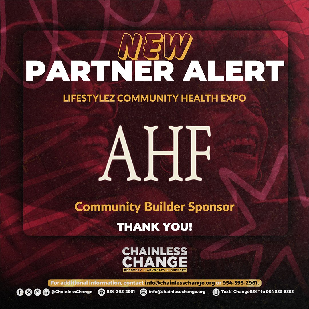 ChainlessChange's tweet image. Big News! Chainless Change is partnering with @AIDSHealthcare! 

AHF provides healthcare to over 1.7M people globally, focusing on those affected by HIV/AIDS. With their support, we’re ready to make a bigger impact on healthcare &amp;amp; justice for all.
