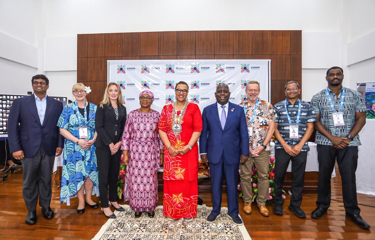 commonwealthsec's tweet photo. The Commonwealth launched the Disaster Resilience Centre at #CHOGM2024 to boost resilience in member countries, focusing on health, infrastructure &amp; vulnerable populations. 

Aligned with the UN’s Sendai Framework, it offers resources &amp; solutions.

More 👉 https://t.co/tJu4yhVXUz https://t.co/KMPug9ASZy