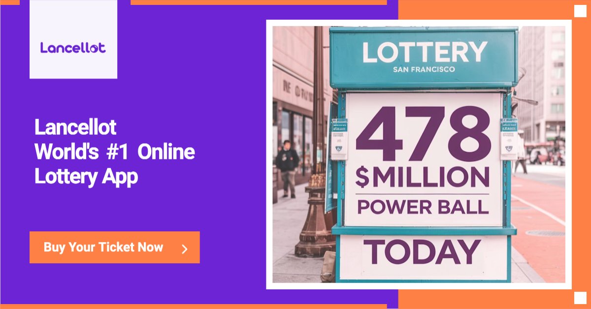 🚨 478 Million Dollars in Powerball Today! 🚨

lancellot.go.link/cBQcW

With Lancellot, you can easily join the biggest lotteries, like today's $478 Million Powerball, all from your phone. No matter where you are in the world, Lancellot is your ticket to a dream come true! 🌍🎟️