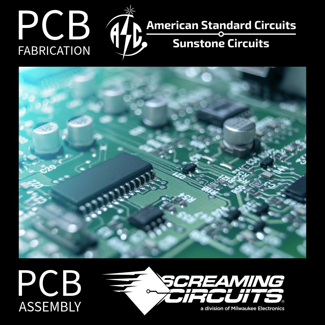 pcbassembly's tweet image. The combination of our prototyping expertise and the fabrication capabilities of ASC Sunstone Circuits means our service offerings will fit all of your project needs. Click the link below to get a turnkey quote started today. #pcbfabrication #pcbassembly scrm.it/3TTZntw