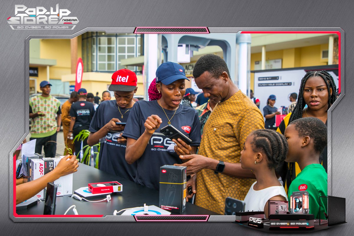 itelNigeria's tweet photo. Everyone loves the itel P65!
#itelP65
#itelP65PopUpStore https://t.co/7IcHXHwmgU
