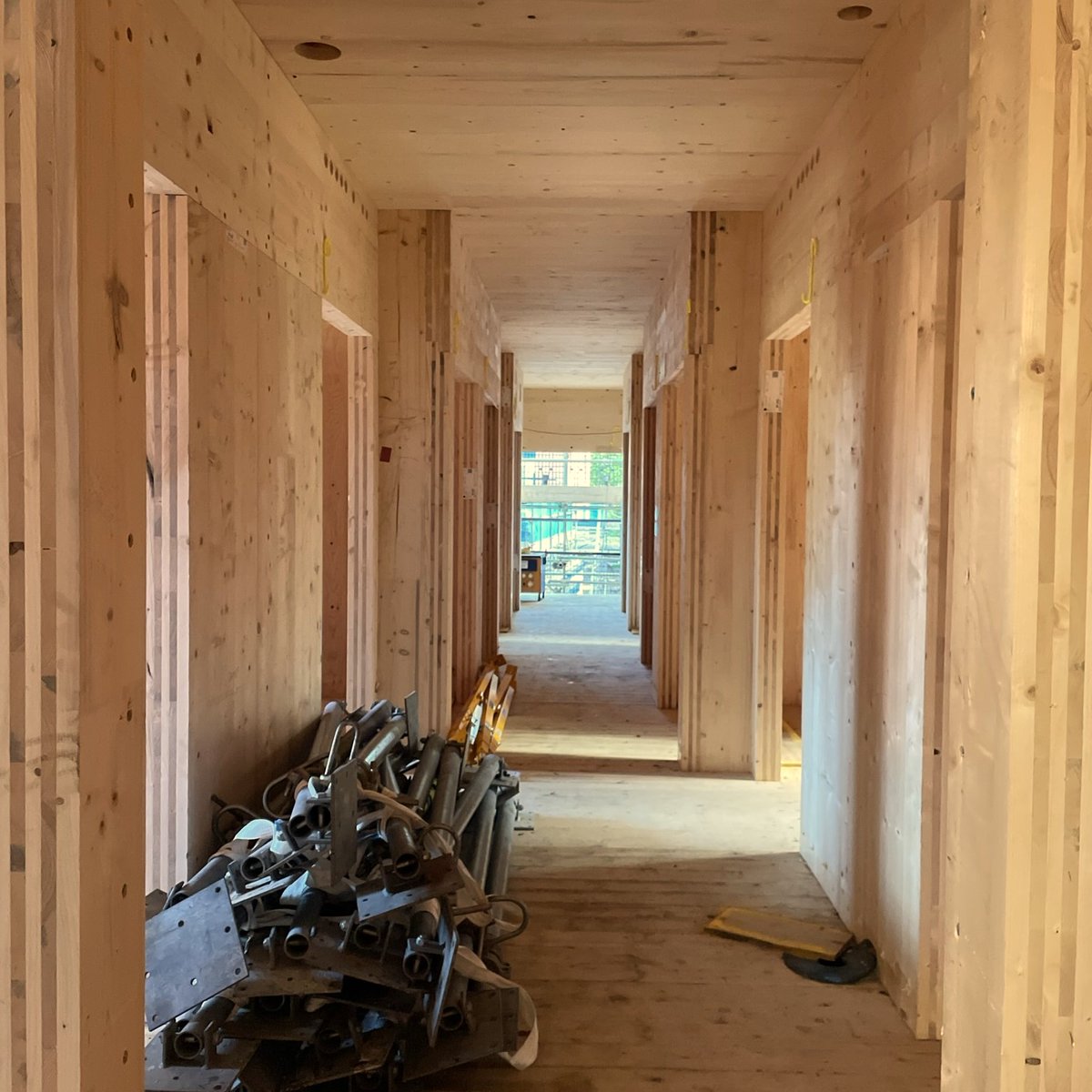 Wright & Wright Architects (@ww_architects) on Twitter photo Progress update on our <a href="/StEdmundHall/">St Edmund Hall</a> project! The ground to second floor CLT structure for Park House is coming together. With the Park House CLT frame expected to be completed just weeks away, we’re looking forward to starting CLT work on other buildings in the project soon! Progress update on our <a href="/StEdmundHall/">St Edmund Hall</a> project! The ground to second floor CLT structure for Park House is coming together. With the Park House CLT frame expected to be completed just weeks away, we’re looking forward to starting CLT work on other buildings in the project soon!