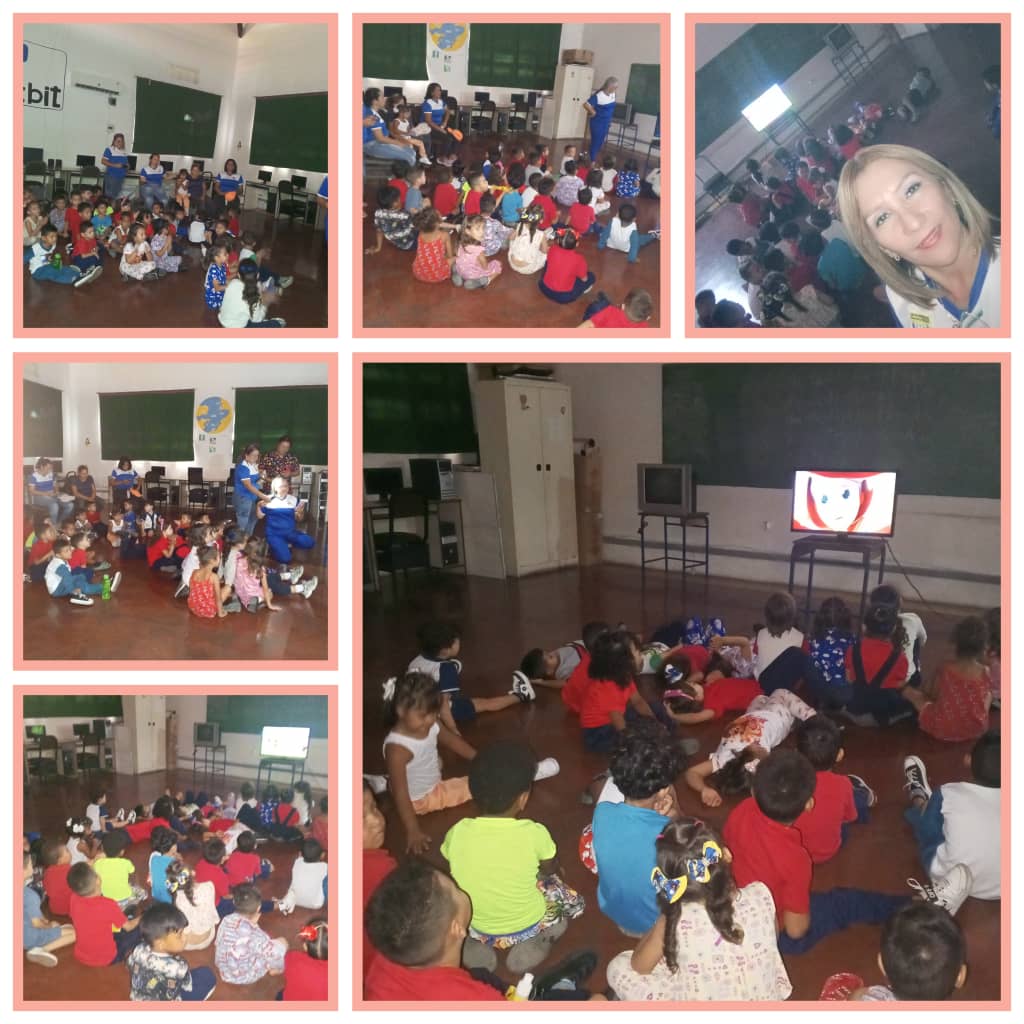 CBIT Wohnsiedler. Barquisimeto. En la celebración del mes de la Educación Inicial, proyección de película, fortaleciendo los valores de compañerismo y amistad
<a href="/_LaAvanzadora/">Yelitze Santaella</a>
@MPPEDUCACION
<a href="/Fundabit_/">FundabitOficial</a>
<a href="/leivi24/">Leivi/Oceanía</a>
<a href="/EleamerAbdala/">Eleamer Elkatrib</a>
<a href="/Dimary08/">D!mary_Anzola</a>
<a href="/Fundabitlara01/">Fundabit Lara</a>