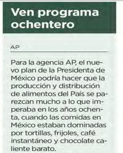 temoris's tweet photo. Con Sheinbaum, ya casi nos volvemos "Venezuela del Norte" pero no para comer arepas con chile, sino "tortilla, frijoles, café instantáneo y chocolate barato", advierte hoy Reforma en su portada, atribuyéndoselo a AP 😆
Mexicanos, ¡a defender McDonald's! https://t.co/5uwvrNceL8